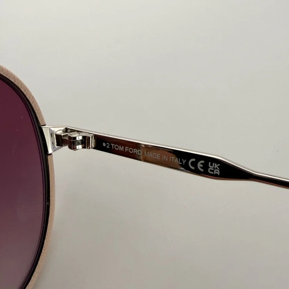 NEW!!! Tom Ford Jessie 02 TF1016 18Z aviator unisex sunglasses Authentic